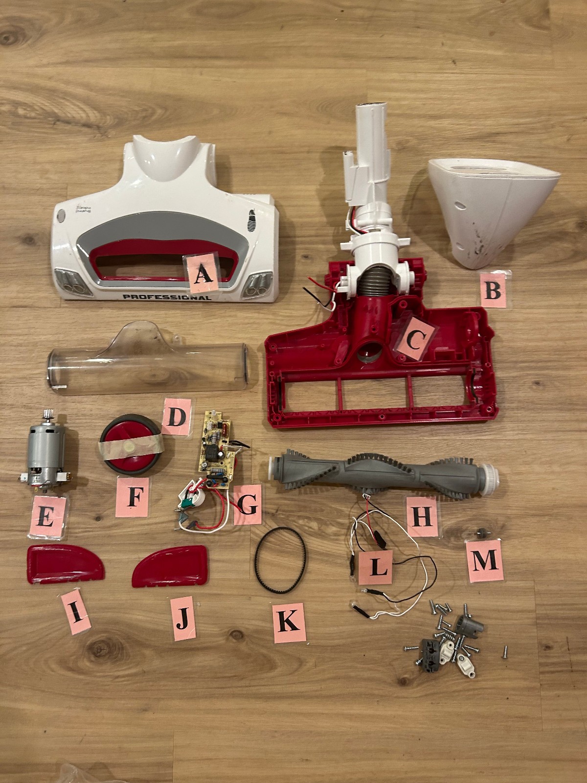 Replacement parts for Shark Rotator NV501 Vacuum (S)