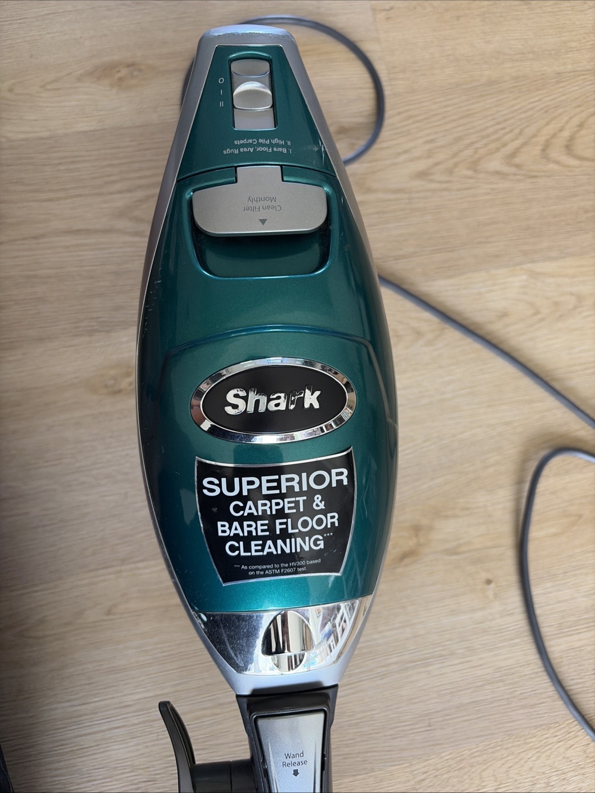 Shark Rocket DeluxePro Parts Only Wand Vacuum Motor & Wand Work Tested Cleaned