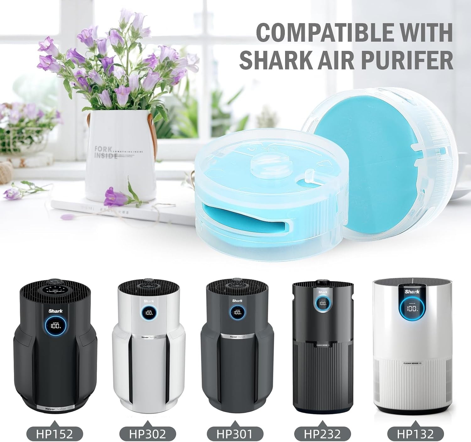 Odor Neutralizer Replacement Cartridges Compatible with Shark Stratos Upright
