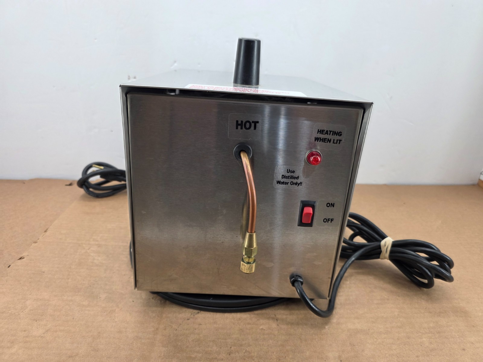 Steam Dragon Model 24.970 120 Volts 11 Amps 1400 Watts Grobet USA