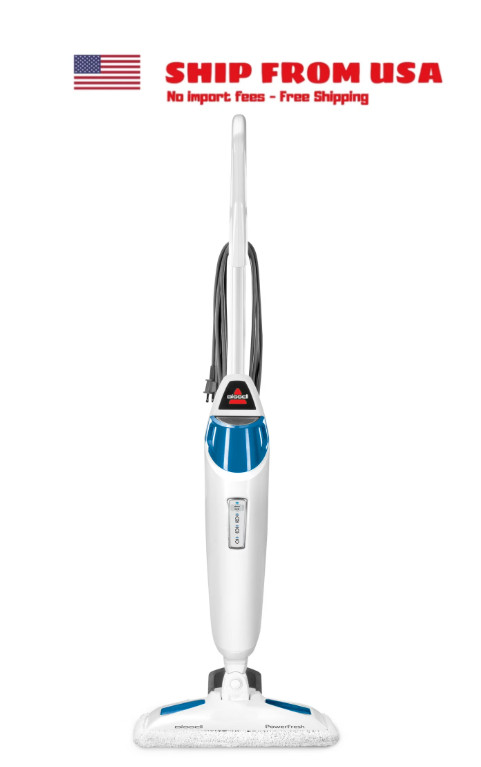 BISSELL PowerFresh Scrubbing and Sanitizing Steam Mop, Corded