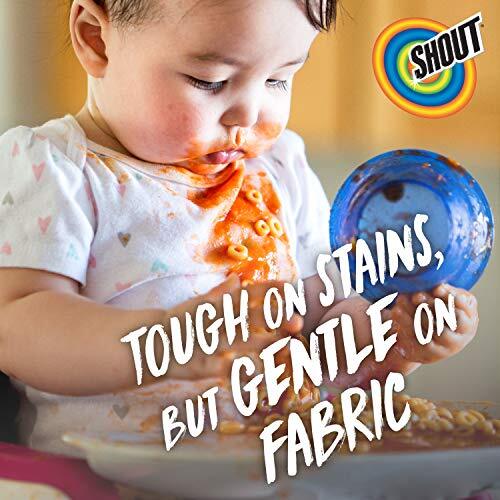 Shout Free Laundry Stain Remover Active Enzyme Dye Fragrance & Bleach Free 2…