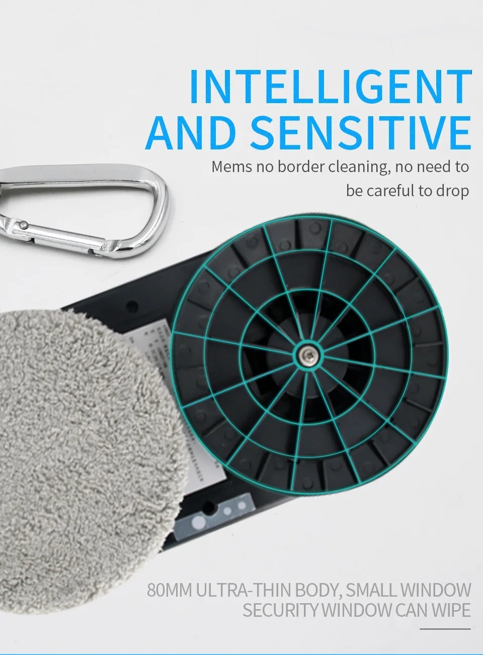 Ultra thin Robot vacuum cleaner window cleaning robot window cleaner electric