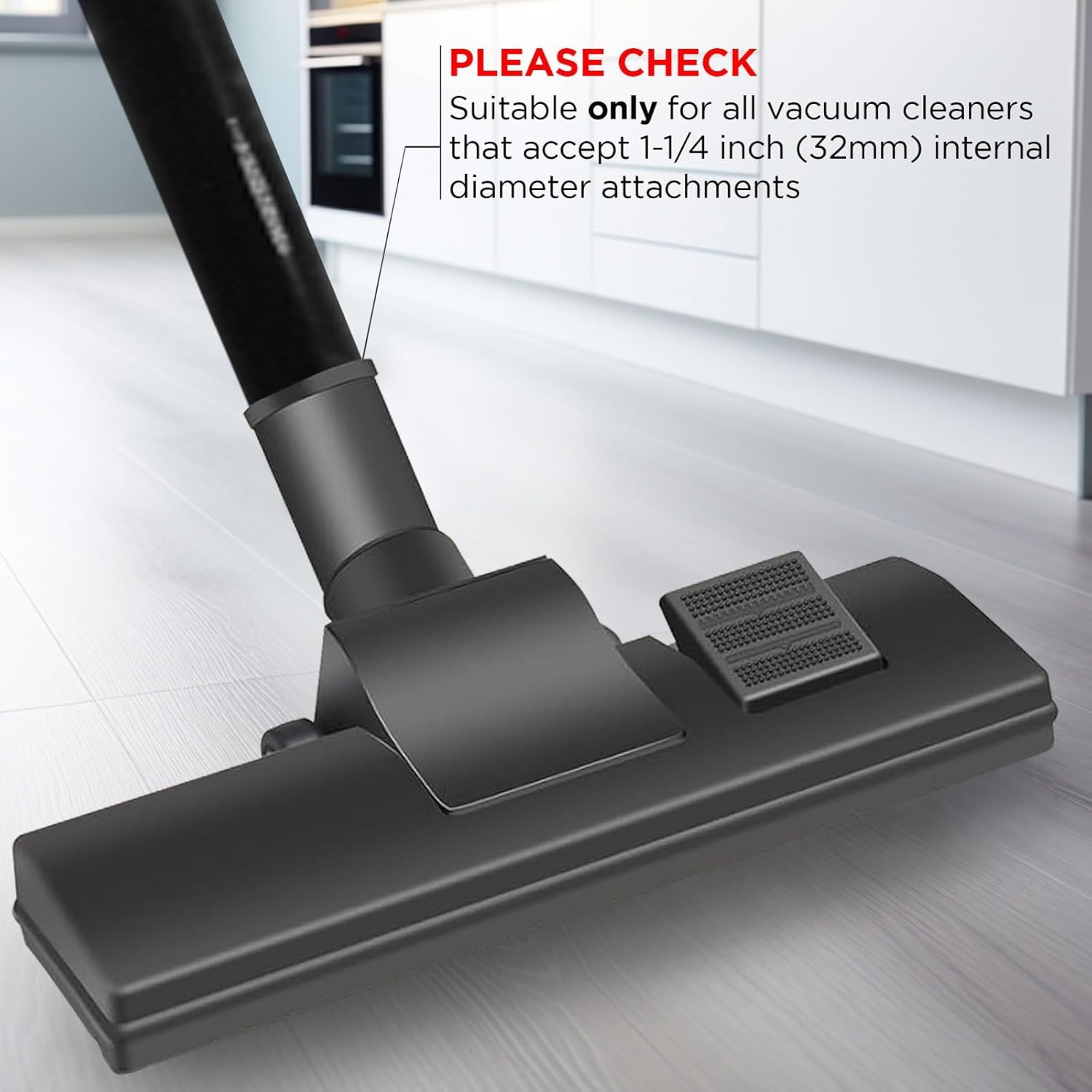 Universal Vacuum Cleaner Combo Rug Floor Tool with Wheels 1 1 4 inch