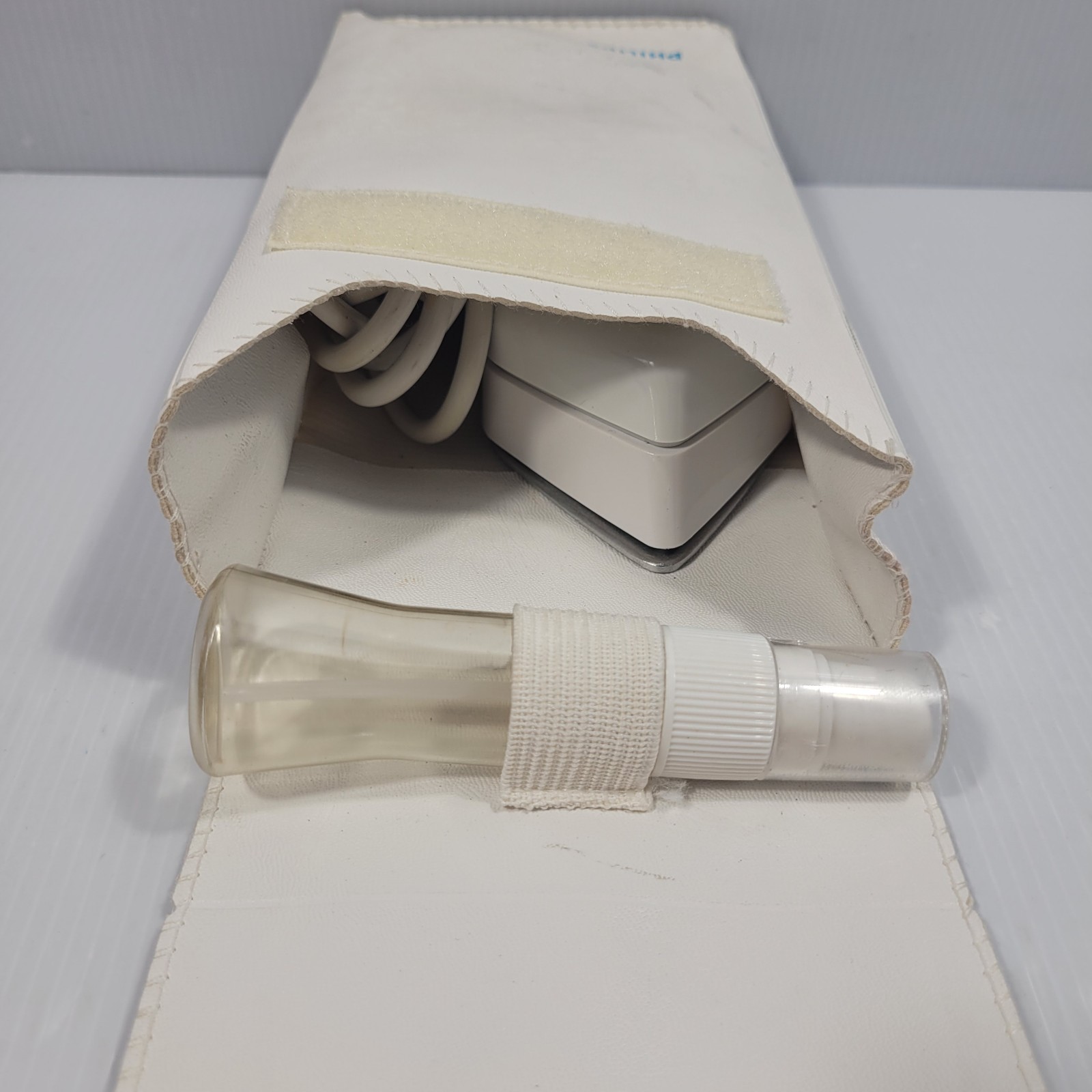 VTG Philips World Stewardess Travel Iron | Folding Handle | European Type C Plug