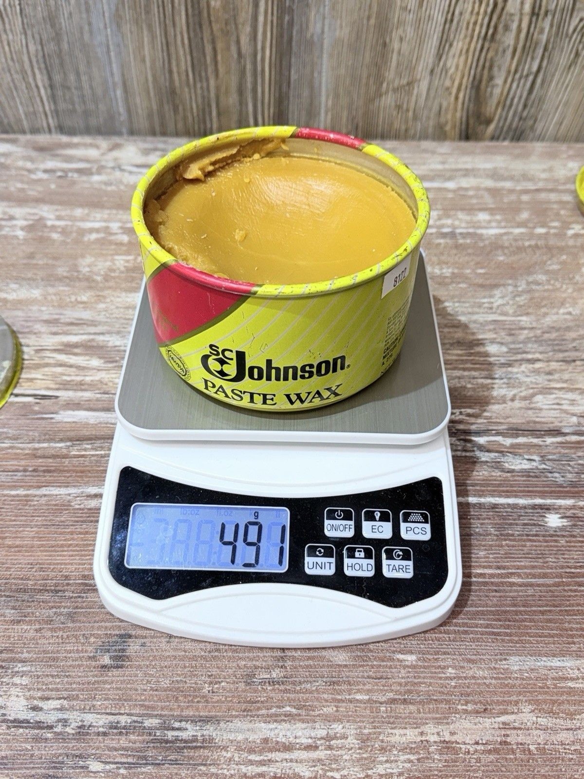 2 SC Johnson Paste Wax The Original Formula, 16 oz (1 lb) Discontinued 90% Full