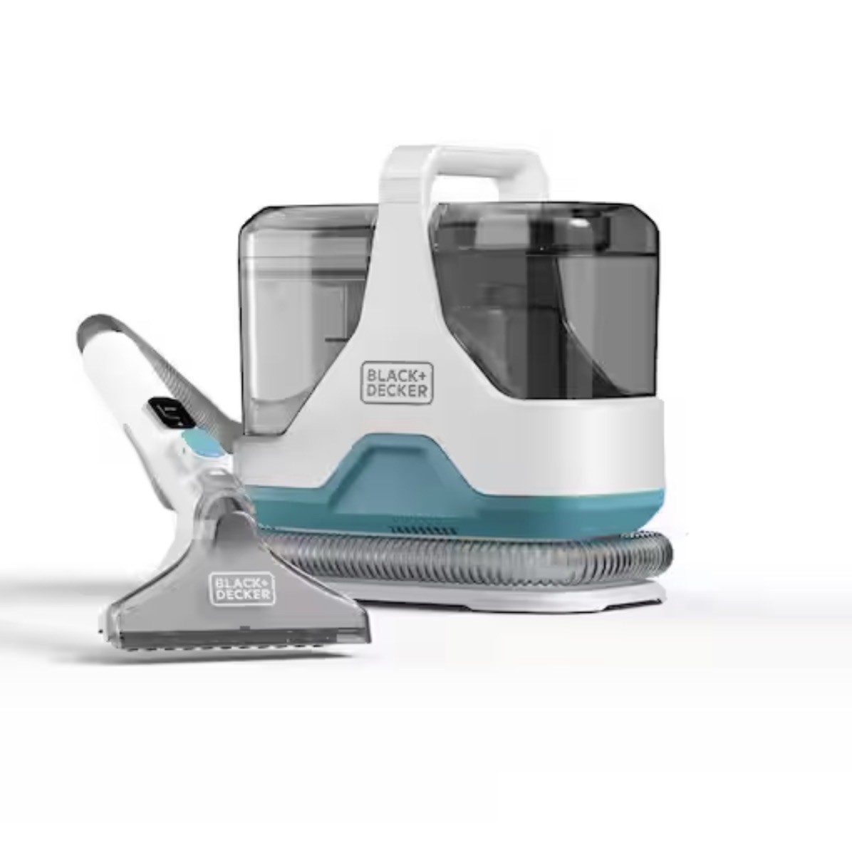 BLACK DECKER SPOT CLEANER Corded Spill Spot Cleaner white/blue
