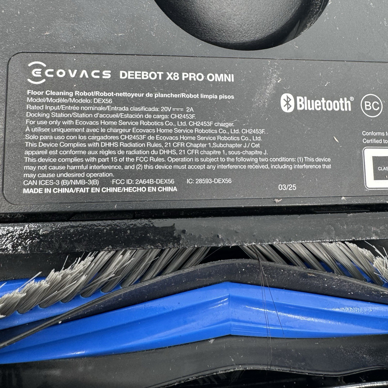 ECOVACS DEEBOT X8 PRO OMNI Robot Vacuum & OMNI Dock Tested Working