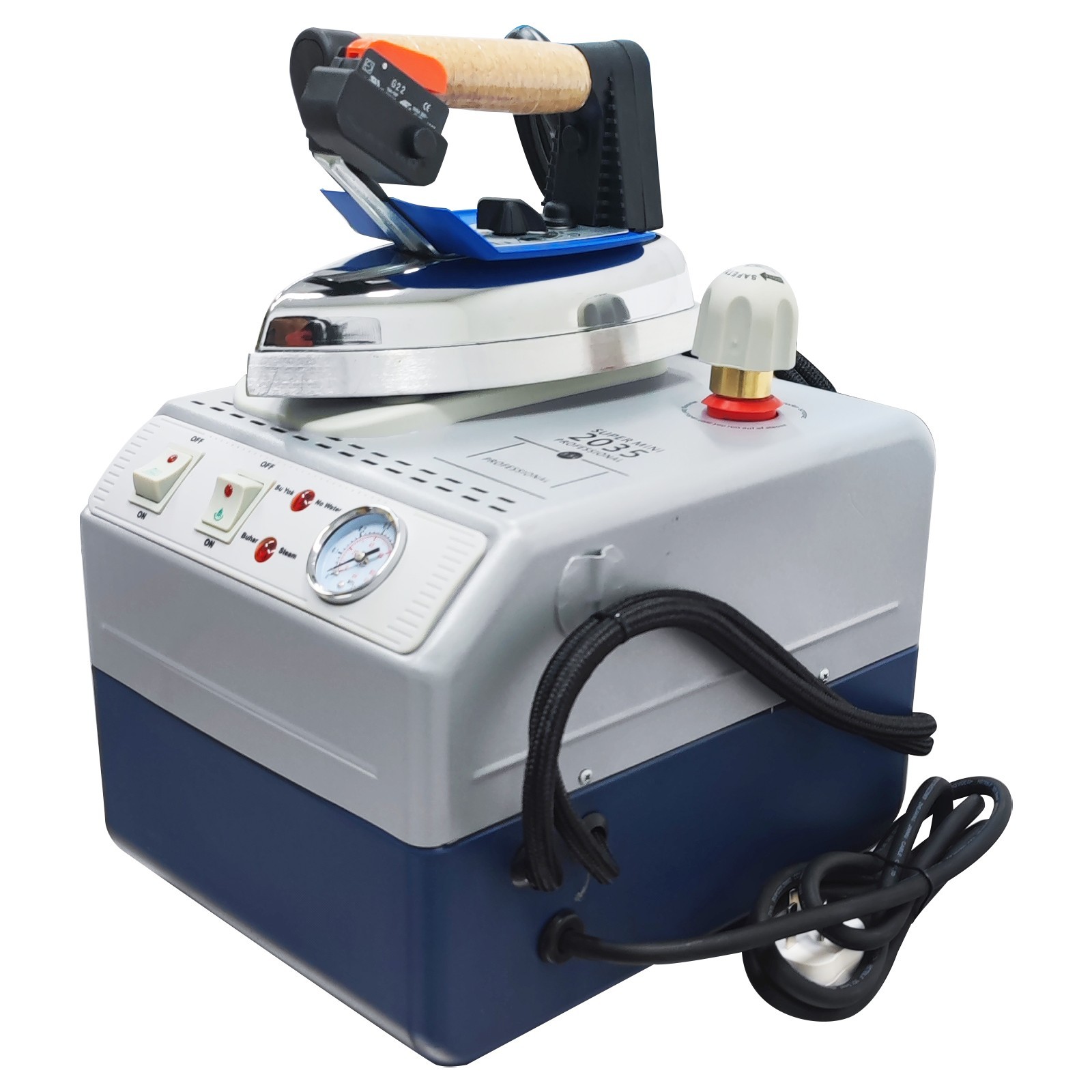 Industrial Steam Iron for Curtain Electric Iron Boiler with 3.5L Water Tank 220V