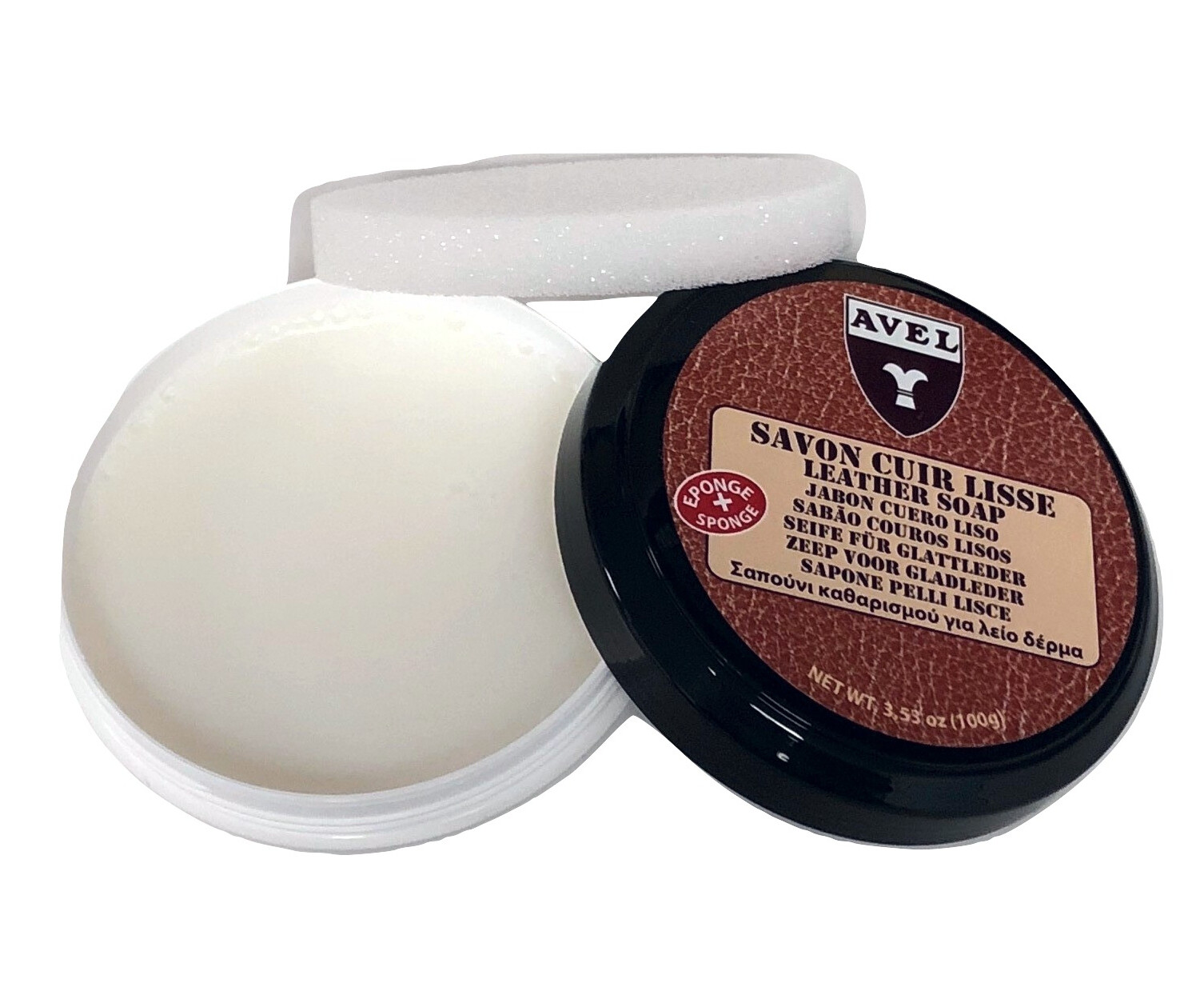 Avel Savon Cuir Lisse Leather Soap 3.5oz (100g)