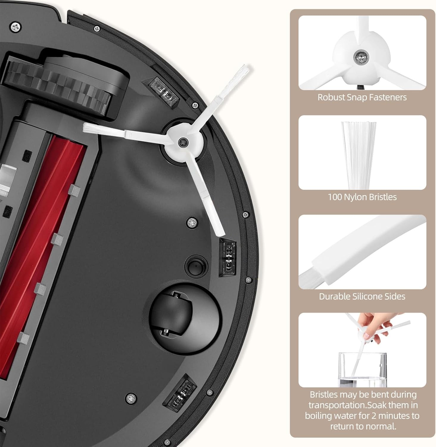 26 Pack Accessories for Roborock Qrevo S Qrevo Pro Qrevo Plus Qrevo Maxv Vacuum