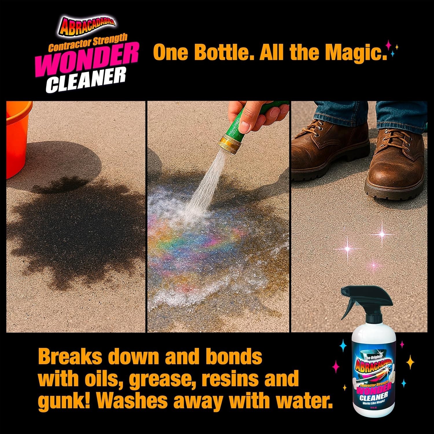Abracadabra – Contractor Strength Wonder Cleaner – As Seen on TV – 16 fl oz