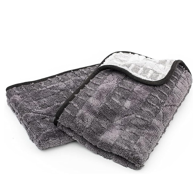 CarCarez Twisted Loop & Fleece Combo Drying Towel 24″x30″