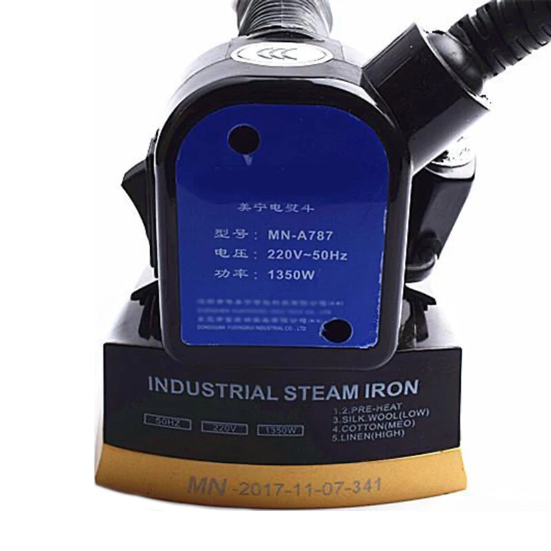 MN-787 Electric Bottle Iron Dual Steam Chamber Industrial Household Iron