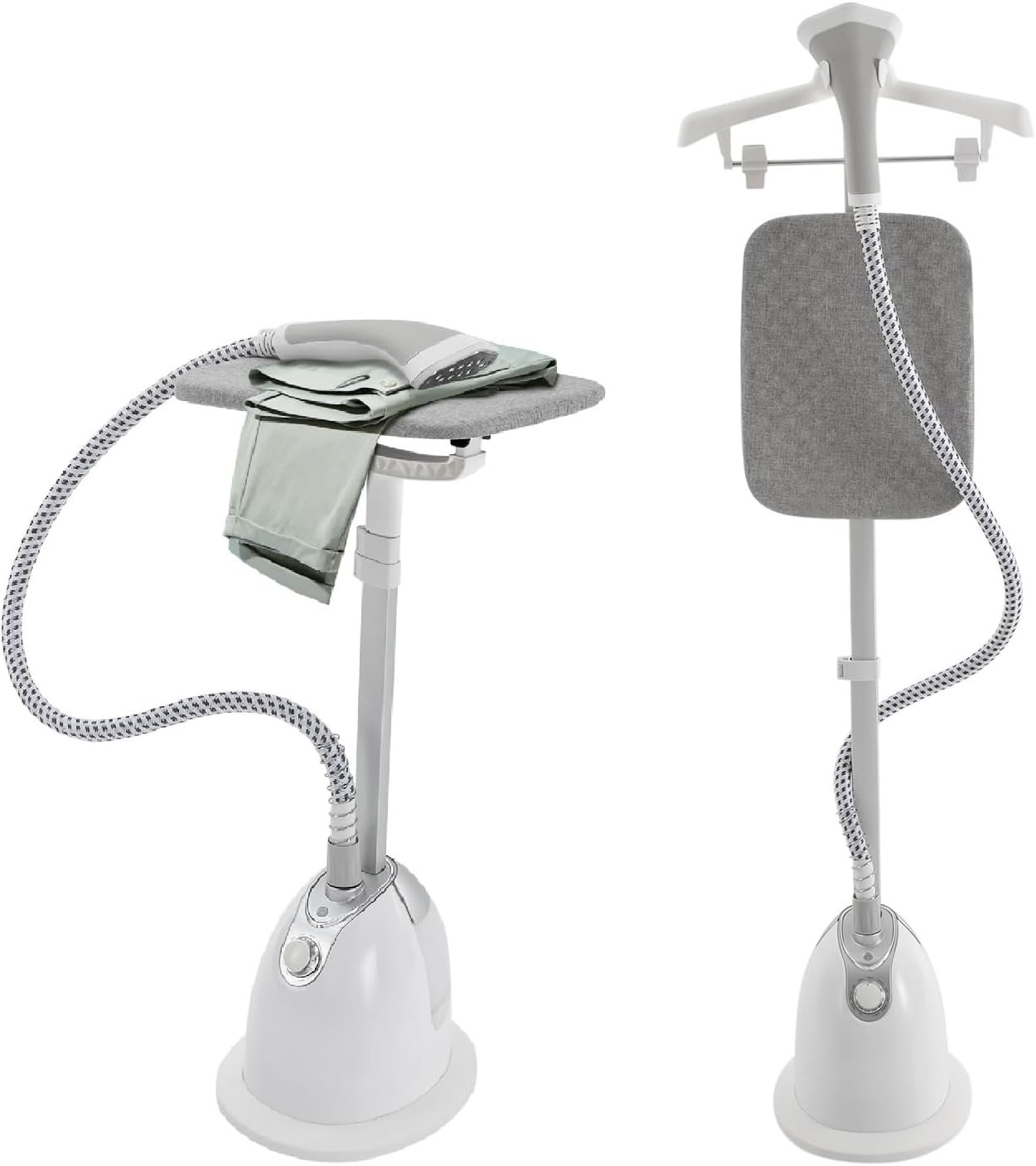 Standing Steamer for Clothes, Garment Steamer with 1.4L Water Tank