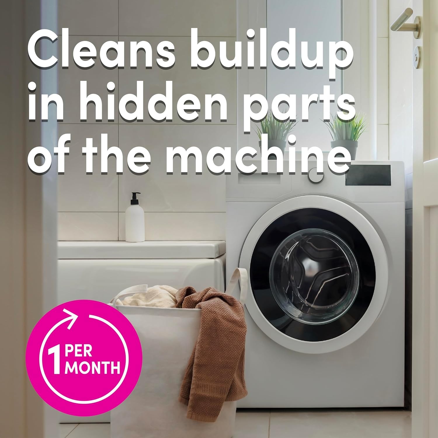 Washing Machine Cleaner – Hard Water Citric Acid Cleaning Powder – Includes Mach