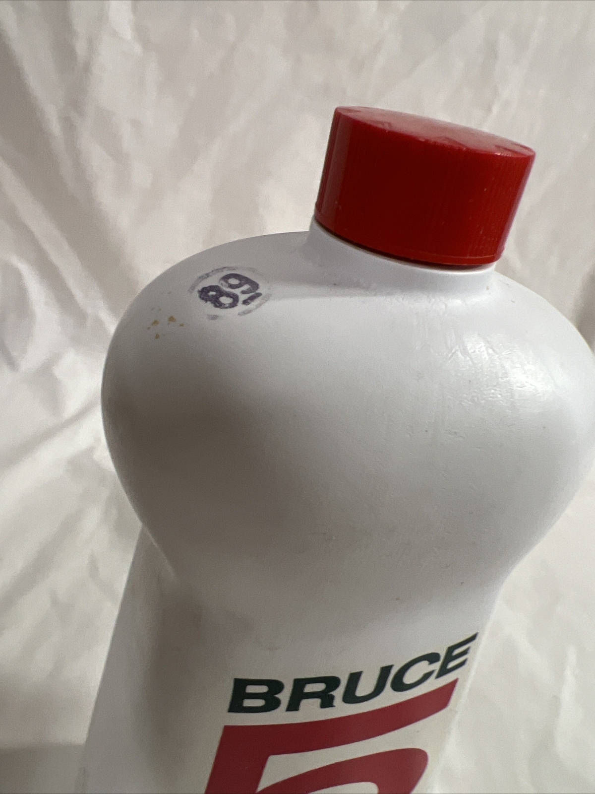 Vtg 60s BRUCE 5 Minute Wax Remover 50%Full BOTTLE Remove Old Floor Wax NoBarcode