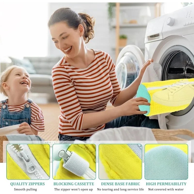 Microfiber Shoe Washing Bag 15.35″/39cm