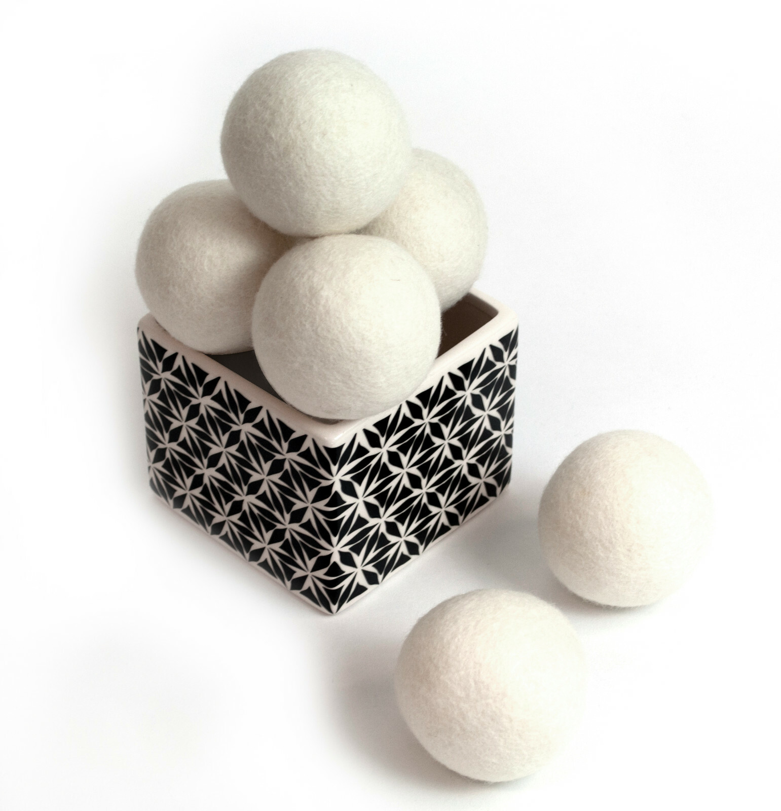 New Zealand Wool Dryer Balls Natural Fabric Softener 100% Organic Chemical Free!