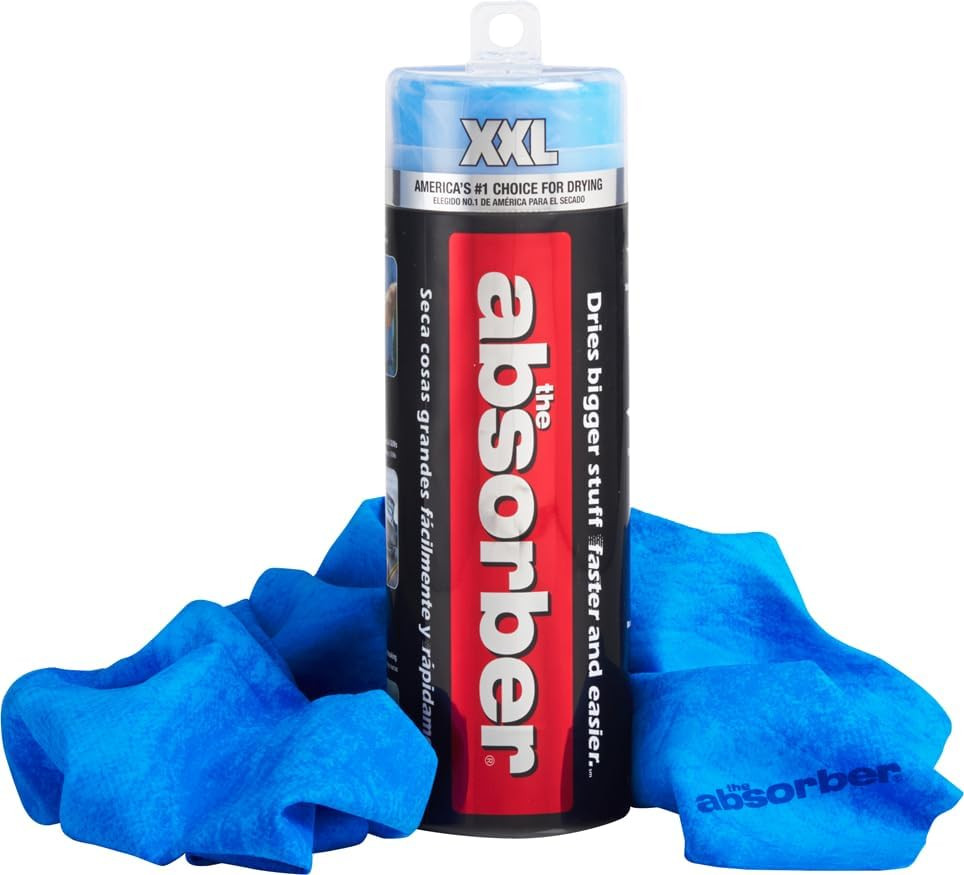 The Absorber® XXL 32-Inch X 20-Inch Synthetic Premium Drying Chamois Cloth for C