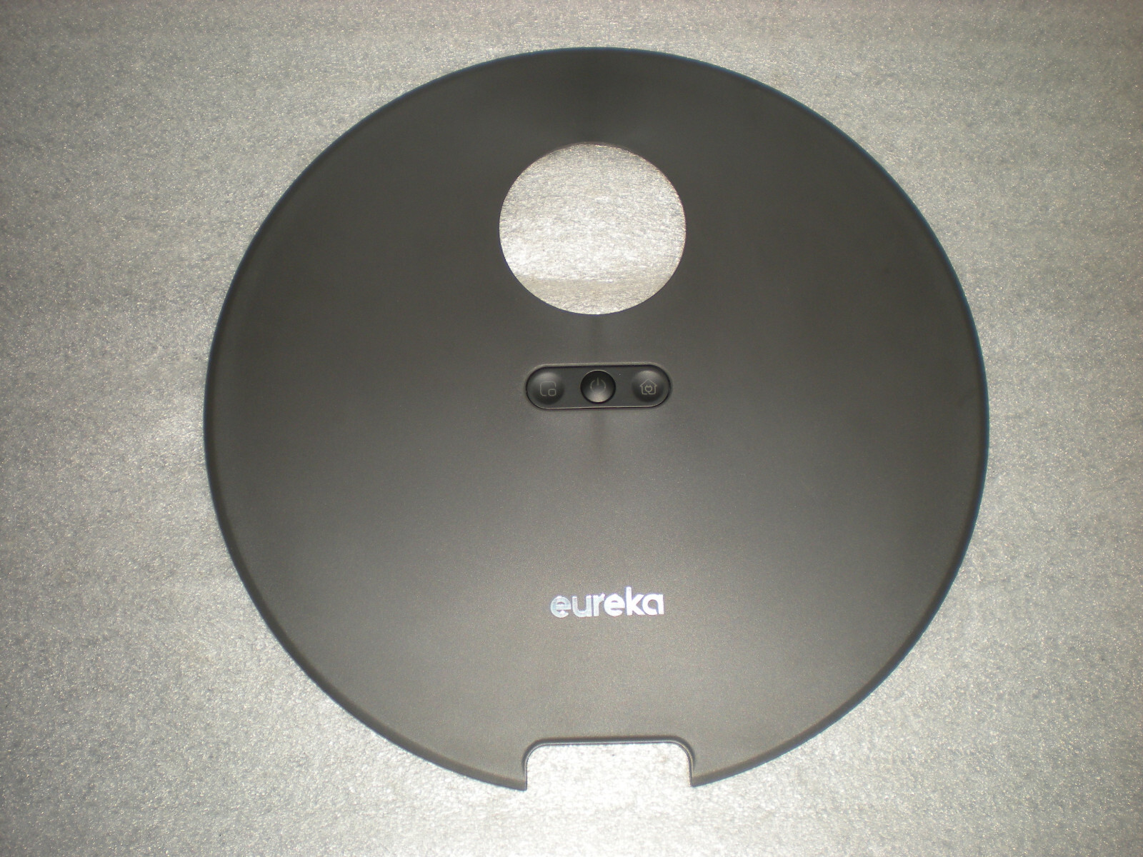 Genuine Eureka E20 Plus Robot Vacuum NERE20PLUSBK Top Faceplate Body Cover ONLY