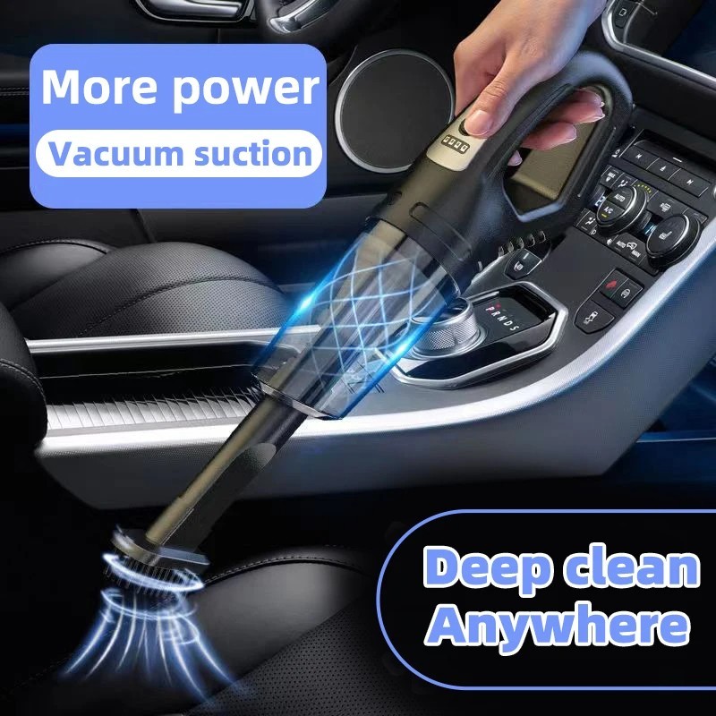 Handheld Vacuum Cordless Hand Vacuum Cleaner Rechargeable Home Hand Wet&Dry Vac