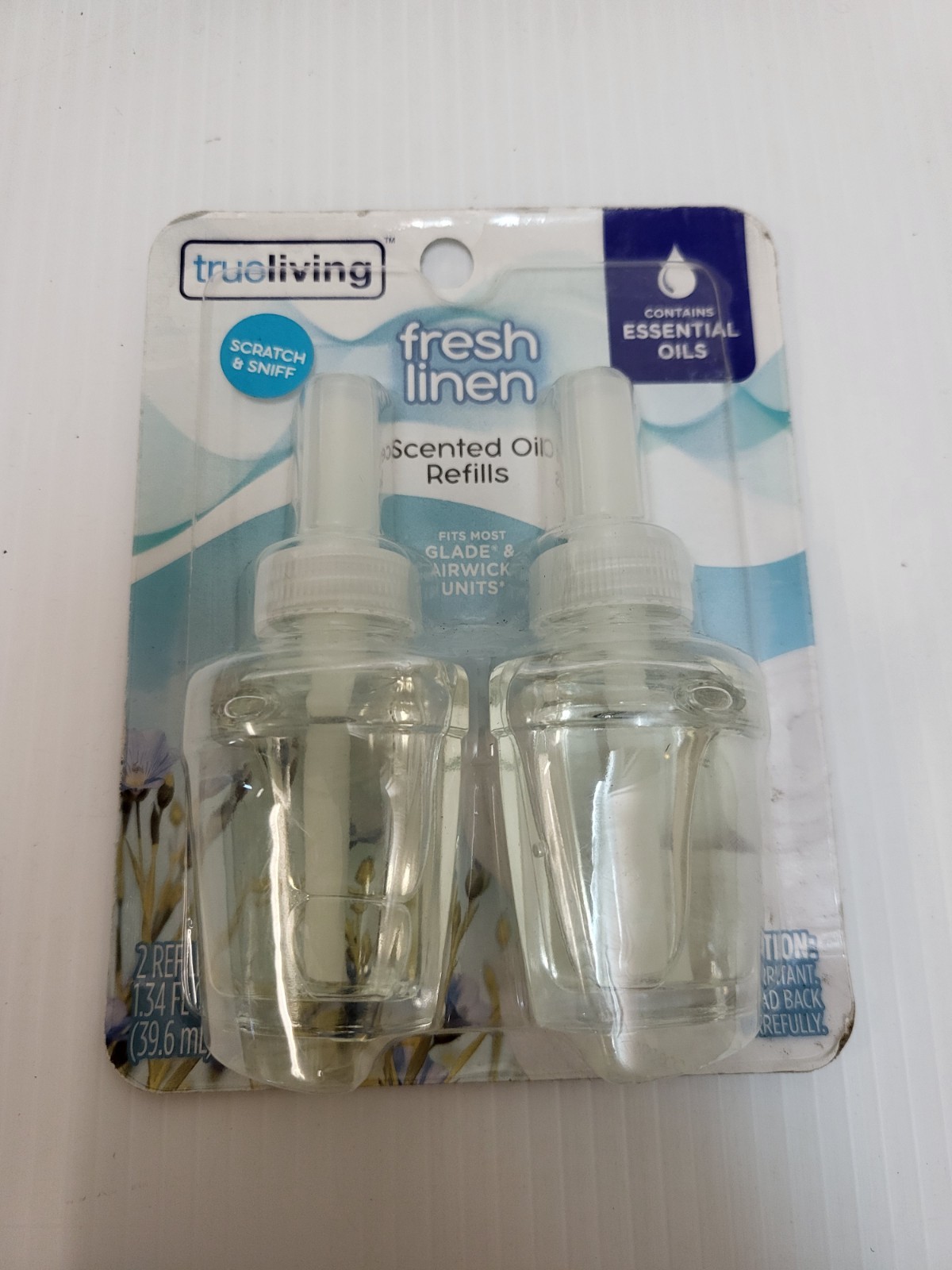 True Living Fresh Linen Scented Oil Refills – G0304