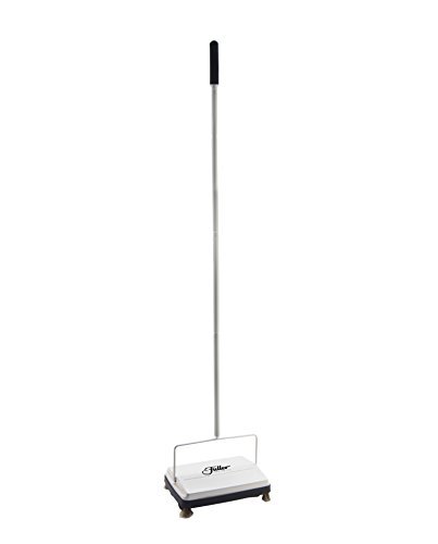 Fuller Brush Electrostatic Carpet & Floor Sweeper 9″ Cleaning Path Bright White