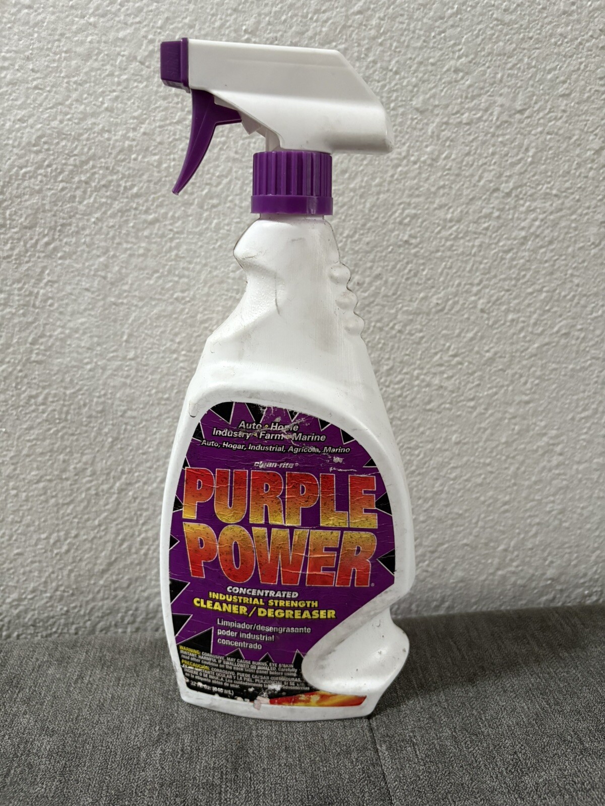 Purple Power Concentrated Industrial Strength Cleaner and Degreaser, 32 oz Spray