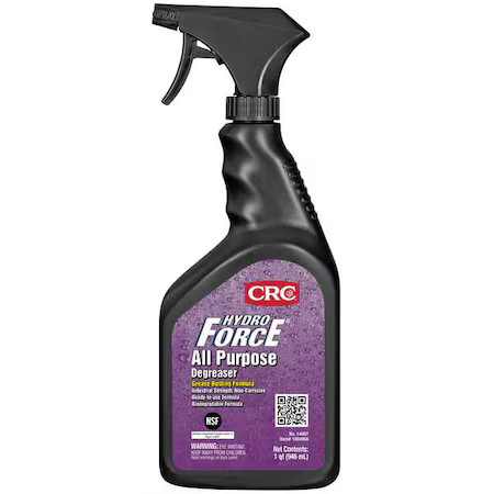 Crc 14407 Hydro Force All Purpose Degreaser, 32 Oz Trigger Spray Bottle, Ready