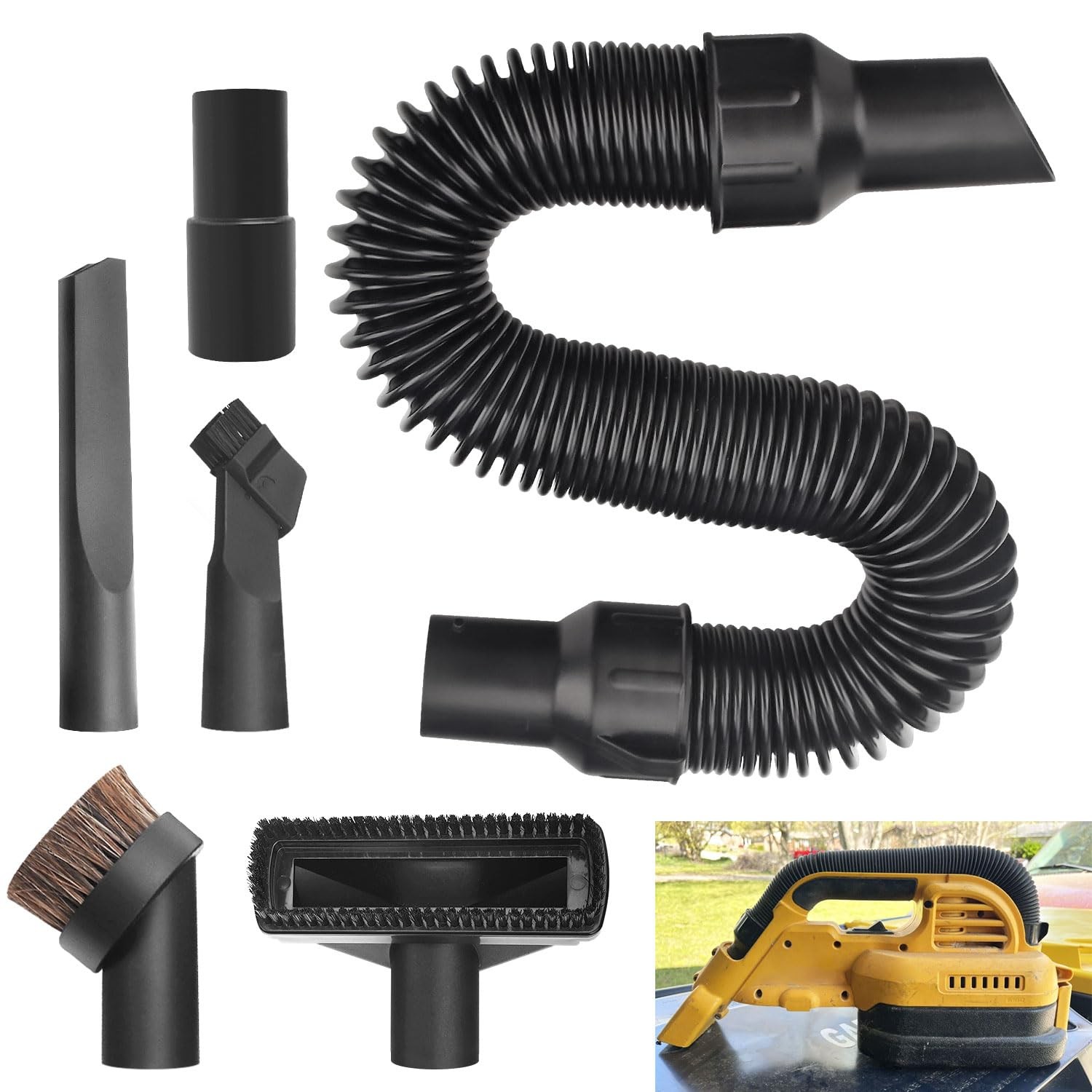 N445803 Vacuum Hose Assembly / 1 Set Universal Attachments Compatible