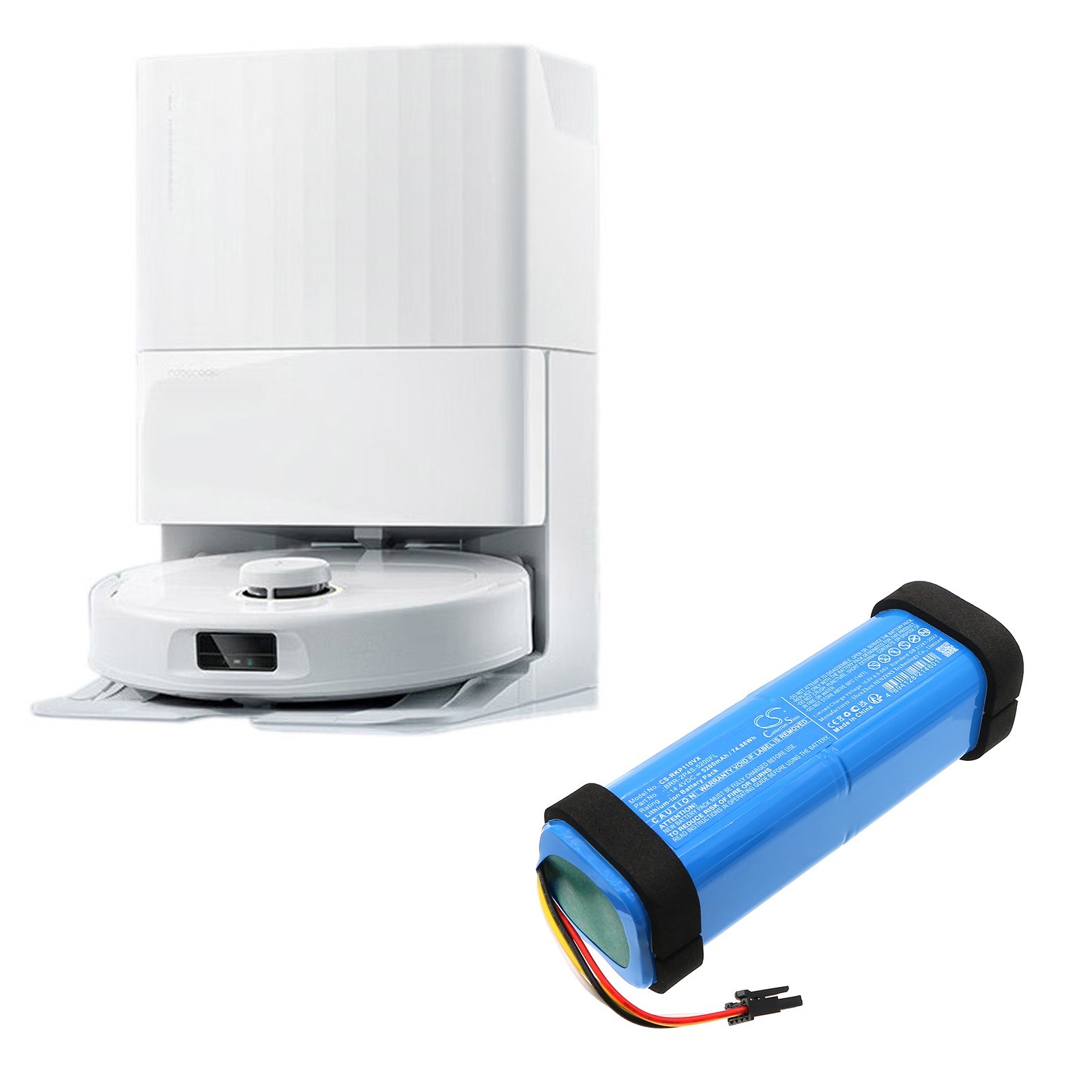 BATTERIE 5200mAh Type BRR-2P4S-5200FL For Roborock A8600RR P10 Pro, Q5 Q50ULE