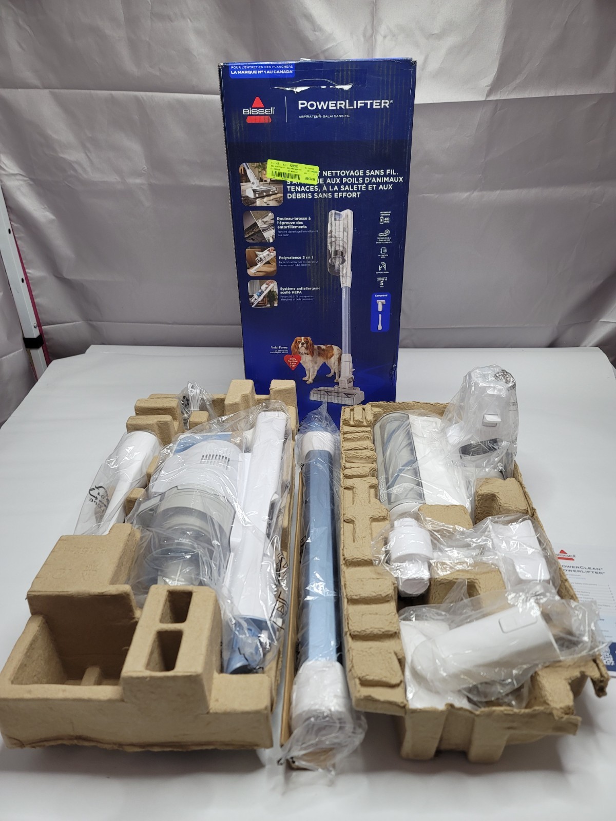 Bissell PowerClean / PowerLifter FurFinder Deluxe Cordless Stick Vacuum