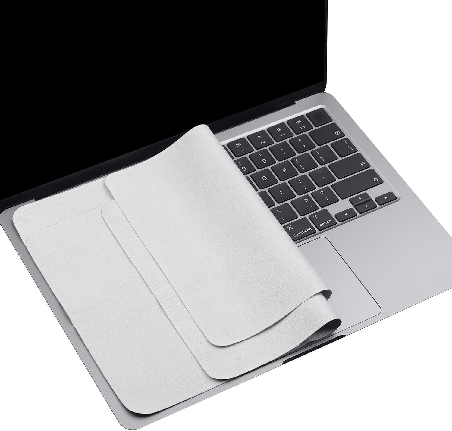 2 Pack Microfiber Liner Cleaning Cloth Screen Keyboard Imprint Protection for Ma