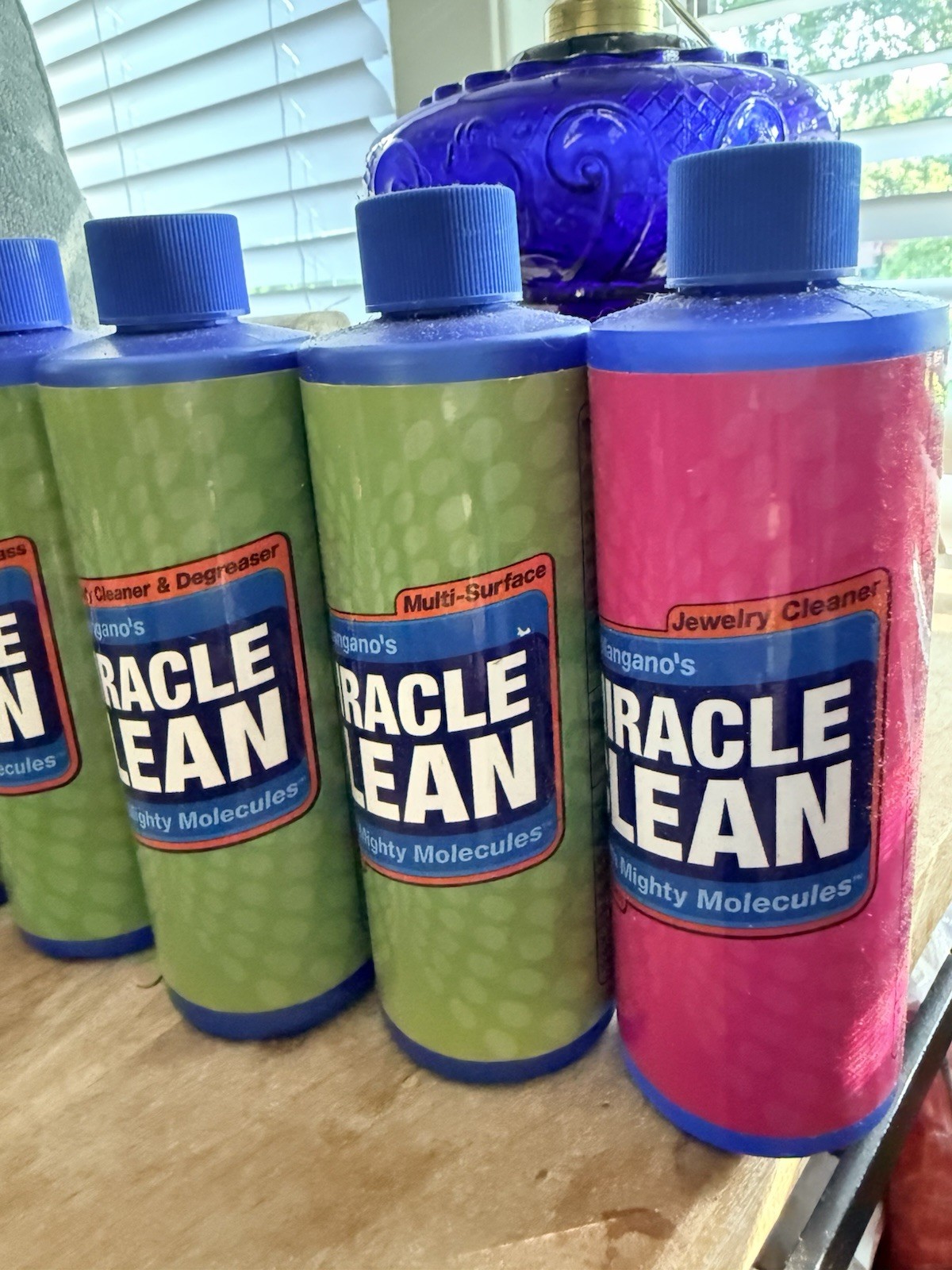 Multi Pack miracle clean with mighty molecules Lot Joy Mangano Cleaner Lot New