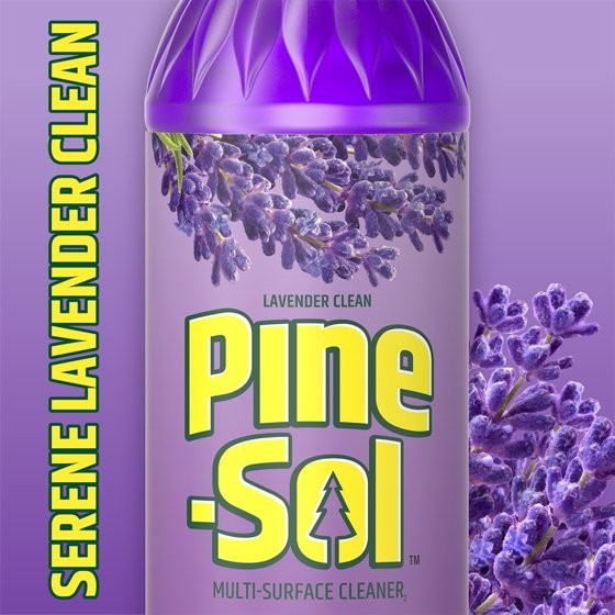 Pine-Sol Multi-Surface Floor Cleaner, Lavender Clean, 60 Fluid Ounces