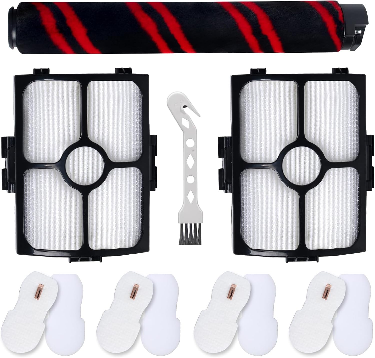 HZ3002 Brush Roller and Filter Replacement Compatible with Shark HZ3002 HZ3000