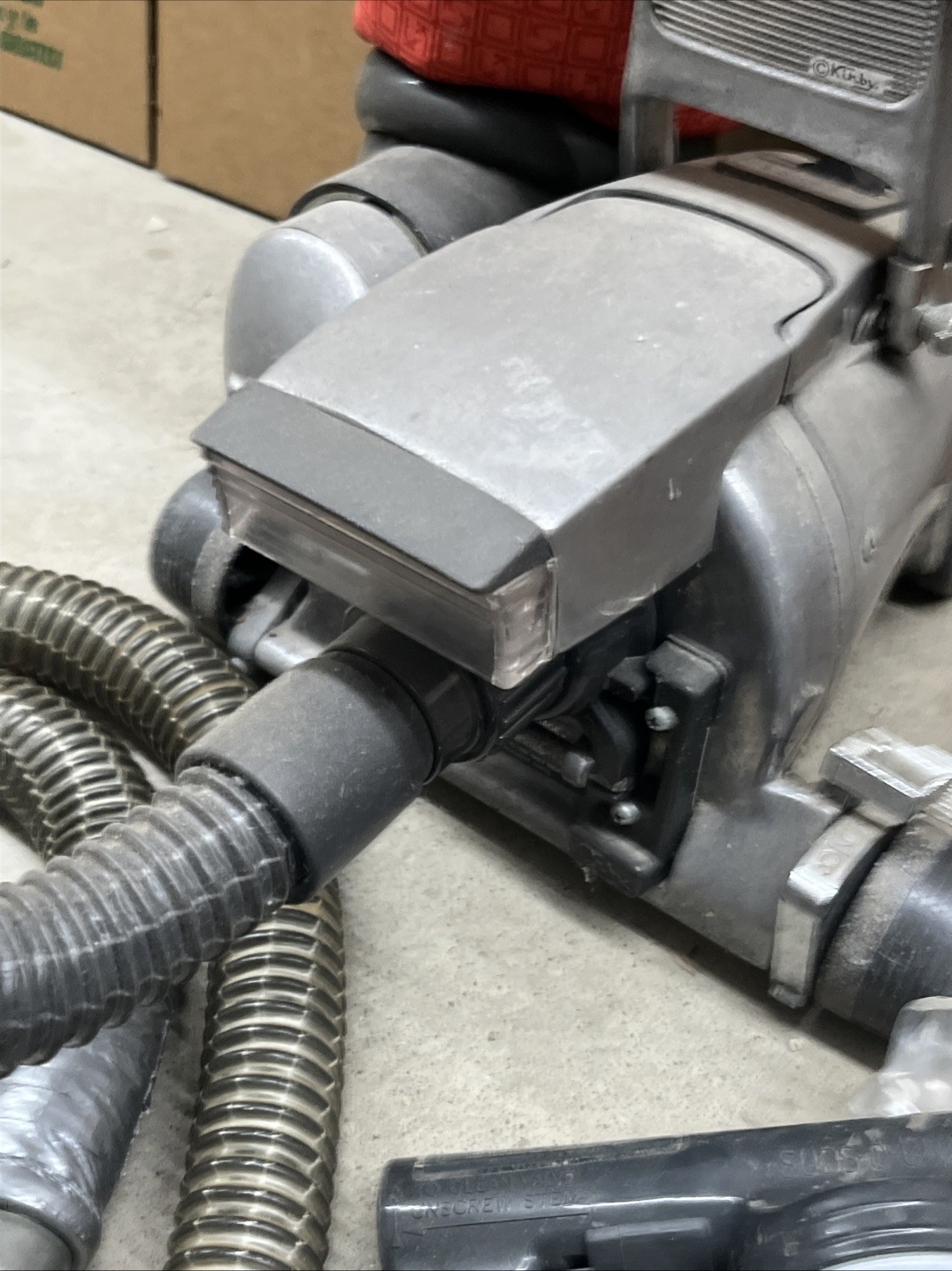 Kirby Vacuum Heritage 1-HD with Attachments For Parts Are Rebuild Please Read