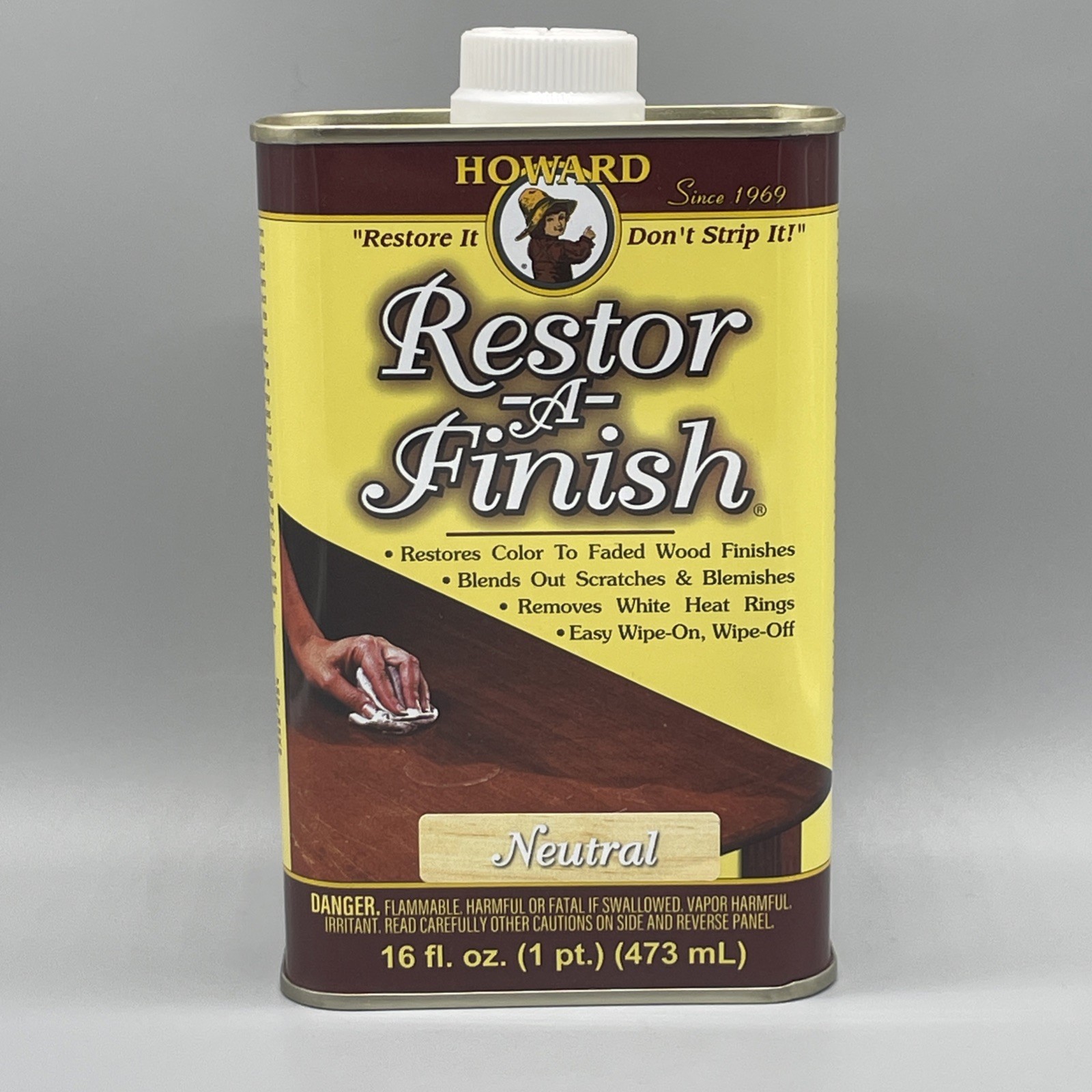 Howard Products RF1016 Restor-A-Finish 16 oz Neutral