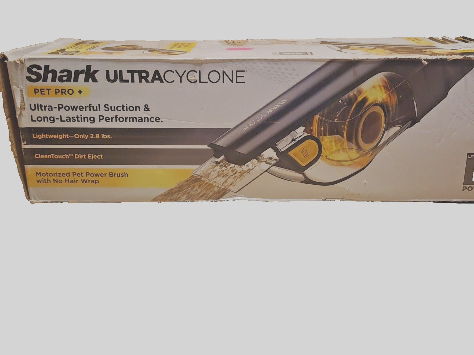 Shark CH951 Black Cordless Handheld Vacuum Cleaner Ultra Cyclone Pet Pro Plus