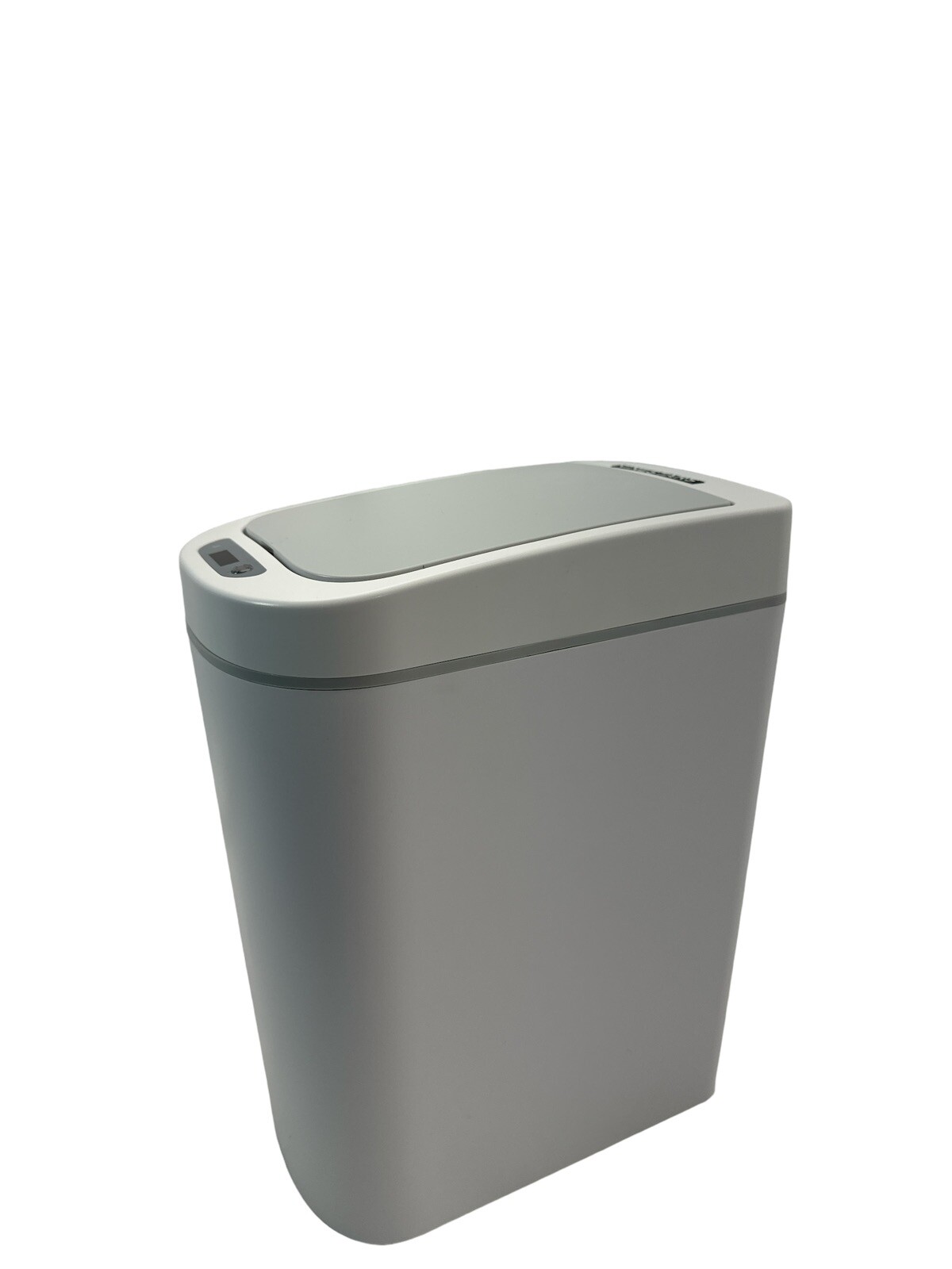 Automatic Motion Sensing Trash Garbage Can White 1.8 Gal Nine Star (OB)