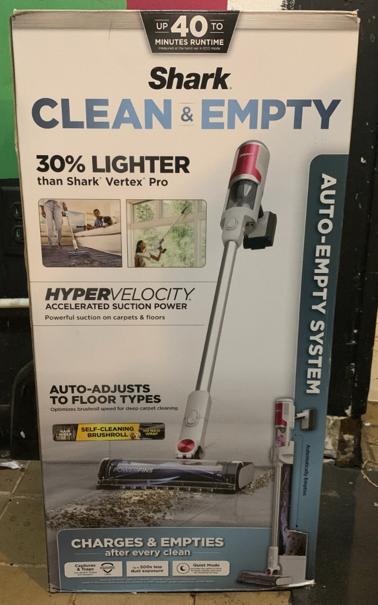 Shark Clean & Empty Cordless Multi-Surface Stick Vacuum Cleaner, BU3120