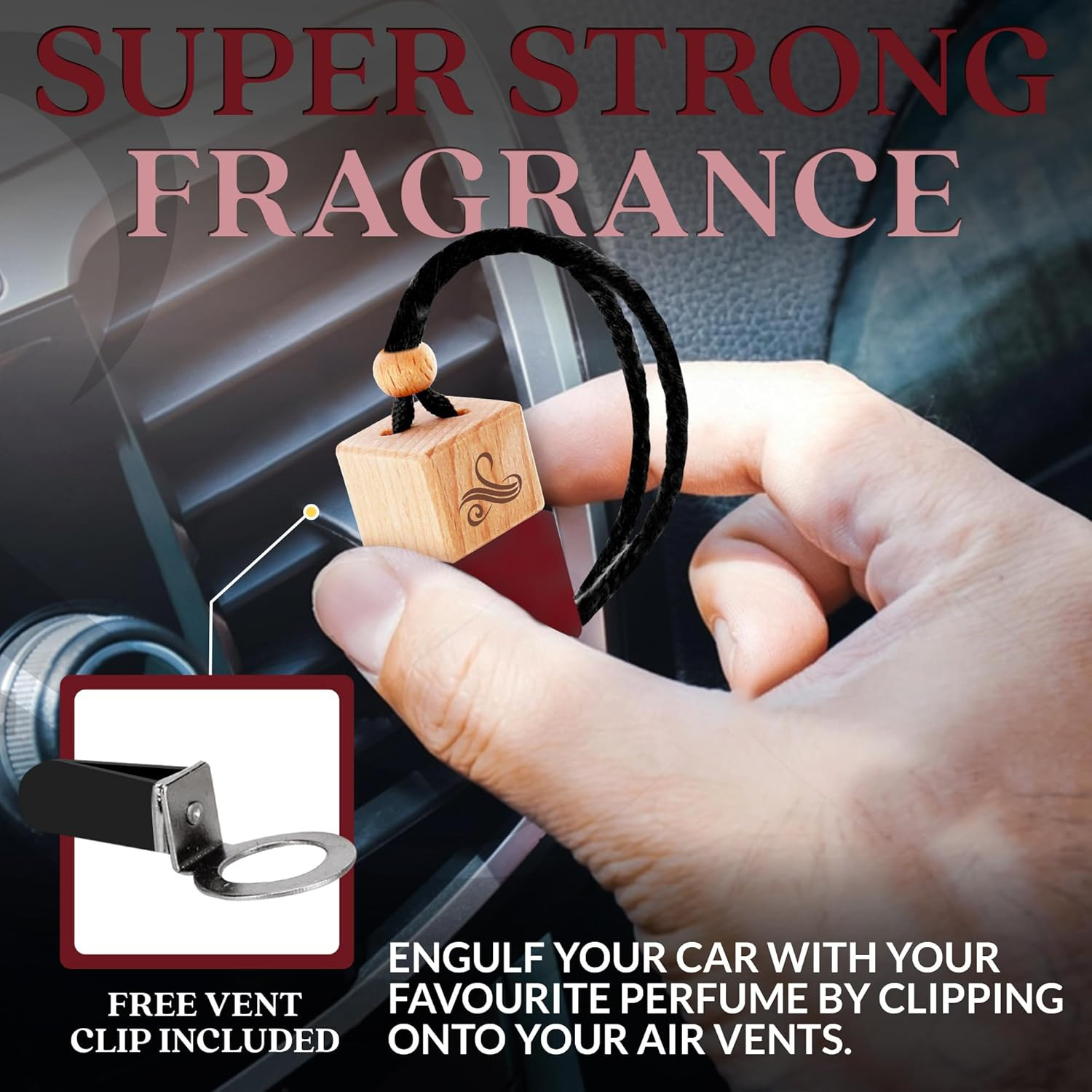 Carat Rouge Car Air Freshener for Women | Baccarat Rouge 540 Car Scents for W…