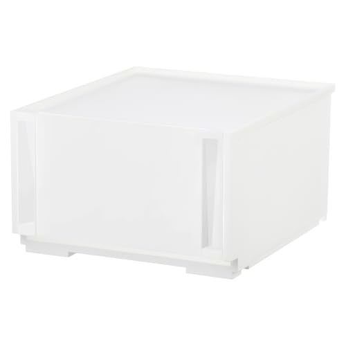 Sanka Combination Case Storage Case White Medium Size 39cm Wide x 44.7cm Deep x