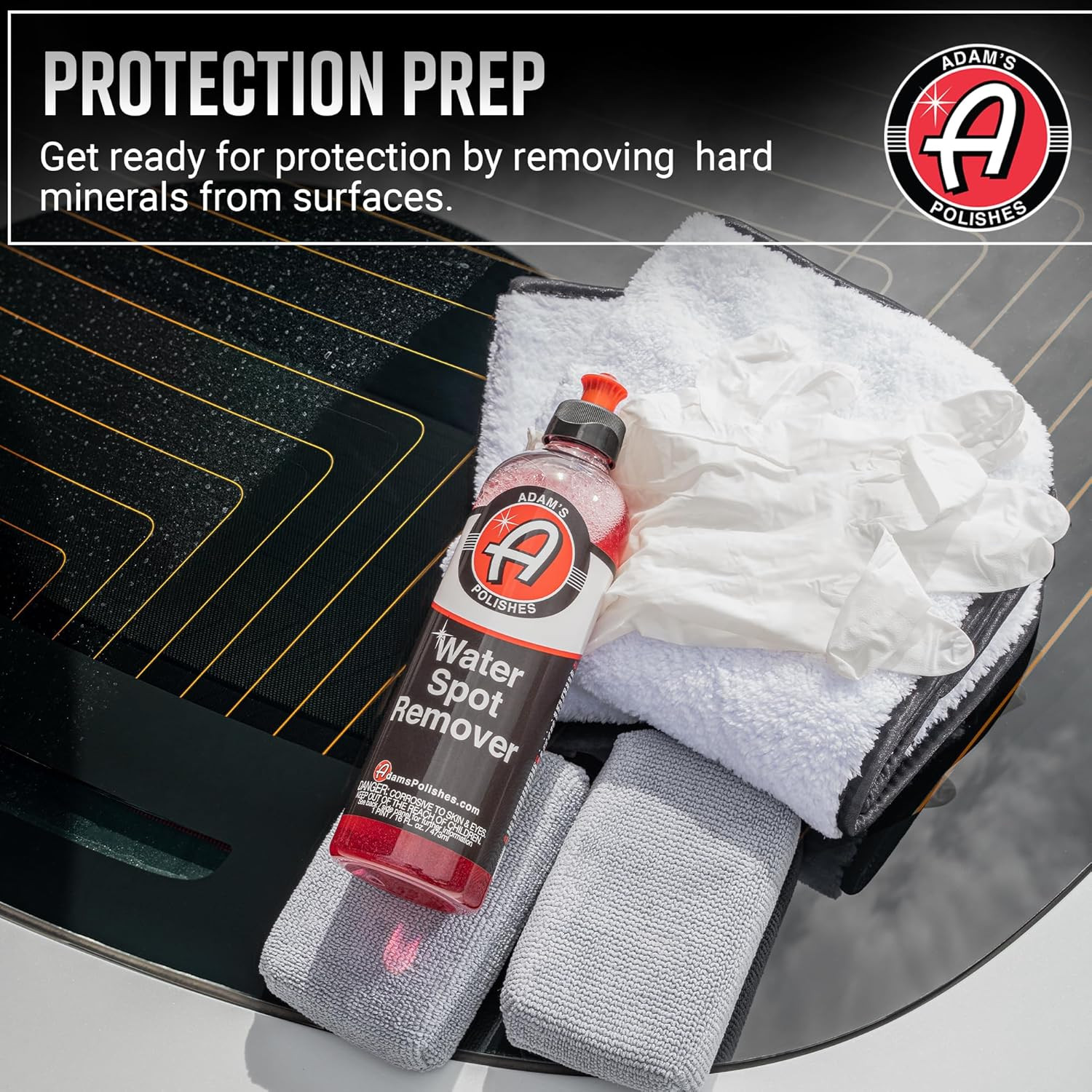 Professional Water Spot Remover Thickened Formula For Cars Boats Glass 16 Fl Oz