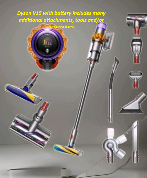 🔥 NEW Dyson V15 Detect Total Clean Extra Cordless Stick Vacuum Cleaner (DBB)
