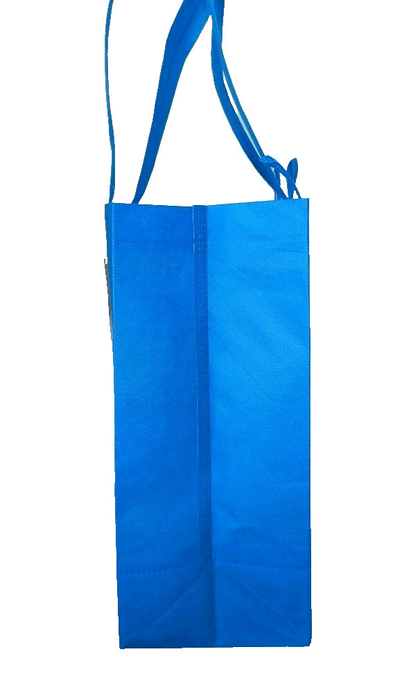 Walmart Reusable Blue Tote Shopping Grocery Bags Lot of 3, NEW