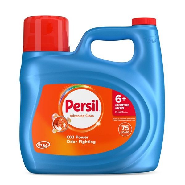 Advanced Oxi + Odor Fighting HE Deep Cleaning Liquid Laundry Detergent 75 Loads