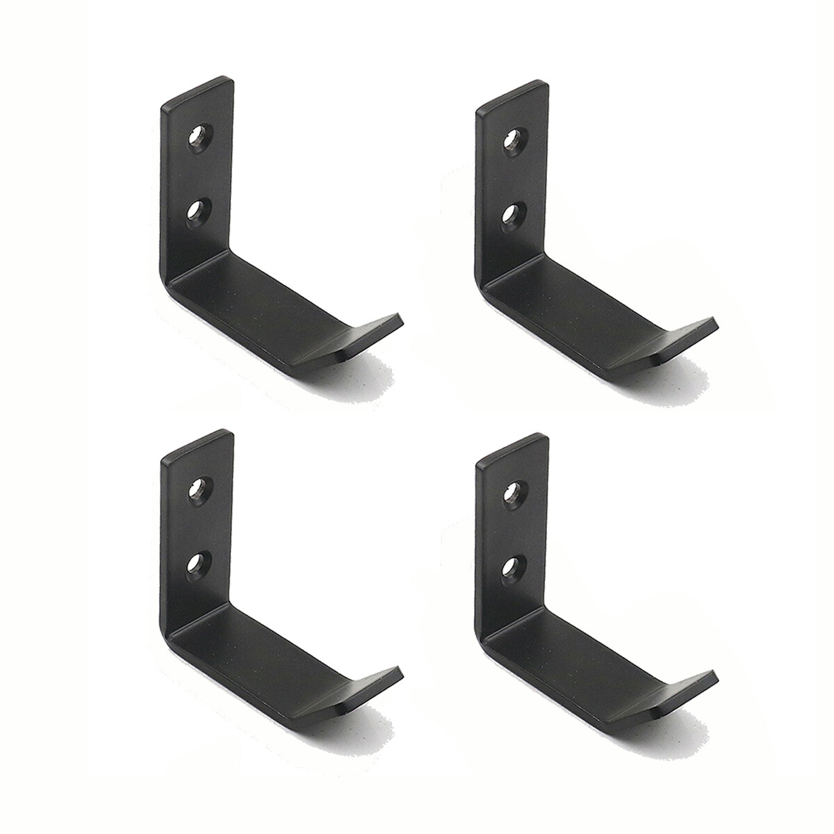 4PCS Headphone Hangers Display Stand Holder Steel Hooks Desk Headset Wall Mount