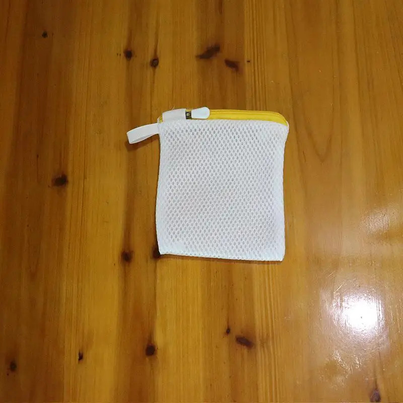 1pcs 10x10cm Laundry Sock & Small Item Storage Bags With Zipper Closure – Heavy-
